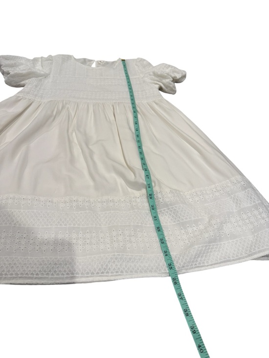 White Puff Sleeve Midi Dress - Picture 4 of 12